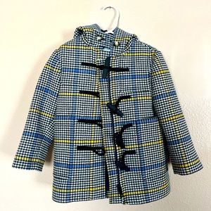 Burberry children’s coat. Size 3Y. 96% Wool